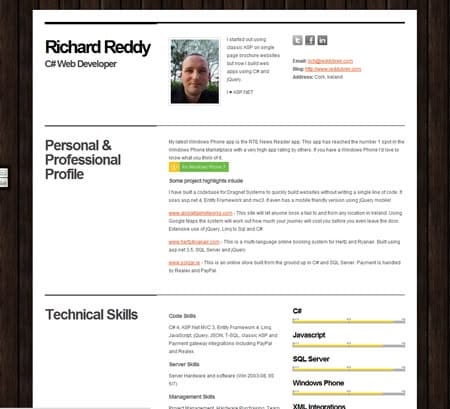 A little Spring cleaning! RichardReddy.ie gets a new lick of paint.