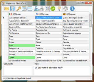 Simple Resx Editor - A good alternative to using Visual Studio for Resx / Resource Files